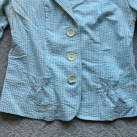 Lux seersucker blazer - Picture 2 of 5